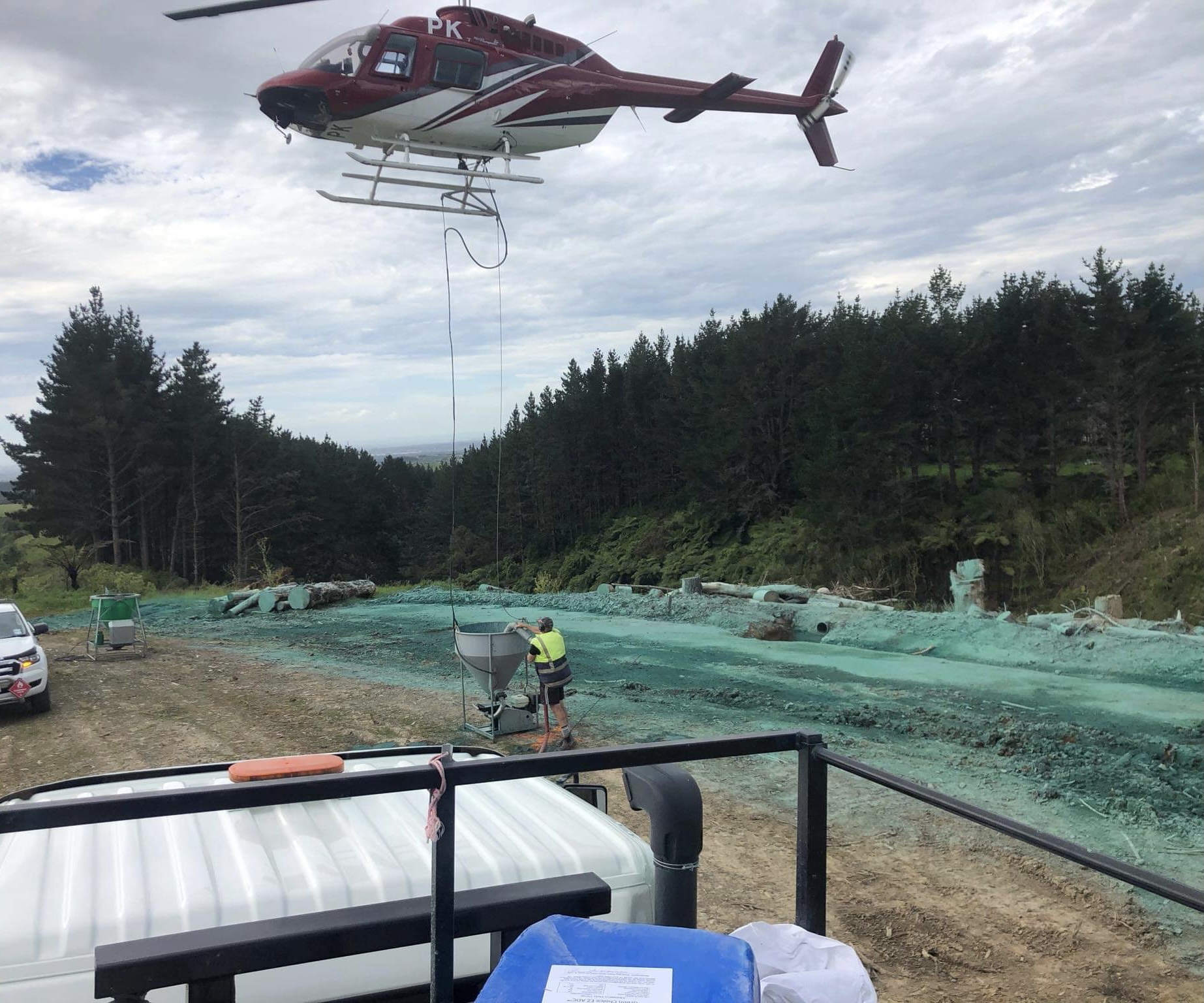 Heli-Seeding — Aerial Vegetation Establishment on Inaccessible and Sensitive Sites